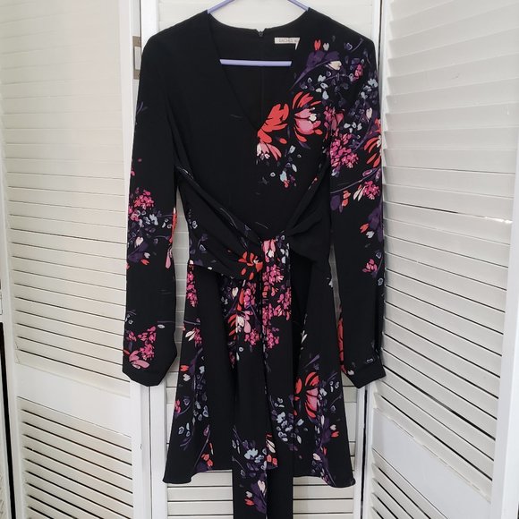 Rachel Roy Floral Dress - Size 2 - Picture 1 of 3